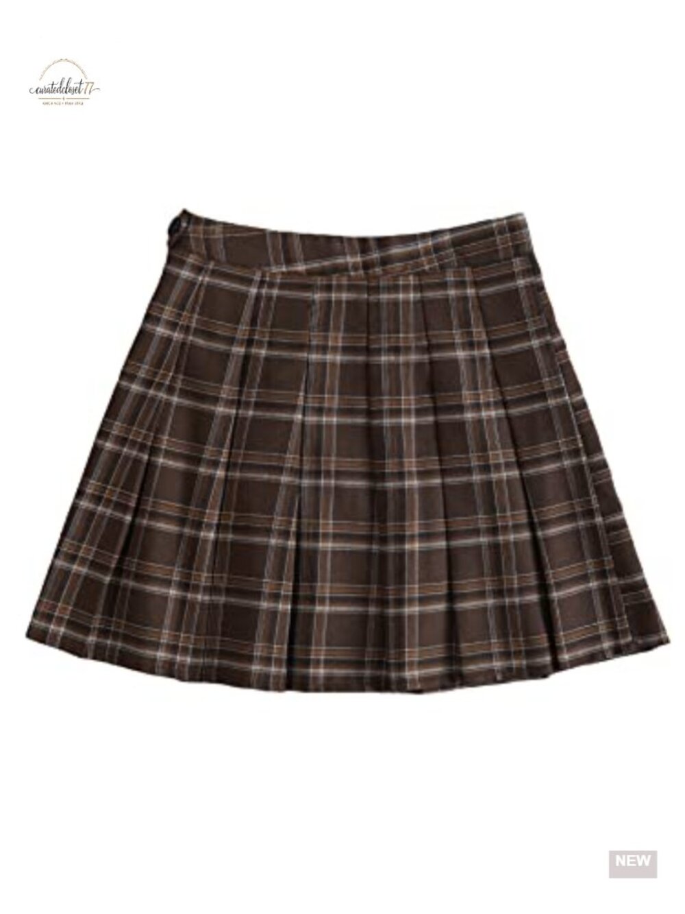 Women's Plaid A-Line Mini Skirt Fit and Flare